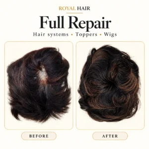 Full Repair Services For Hairpiece, Topper & Wig